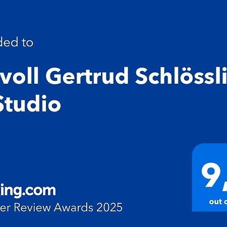 Stilvoll Gertrud Schloessli 1 Zi Studio St. Gallen Εξωτερικό φωτογραφία