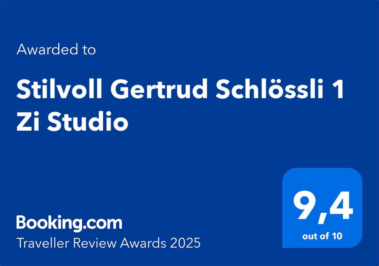 Stilvoll Gertrud Schloessli 1 Zi Studio St. Gallen Εξωτερικό φωτογραφία